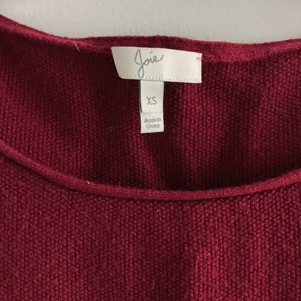 JOIE oversized boatneck knit sweater